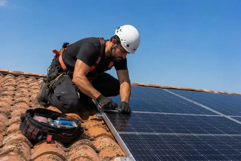 Maintenance et monitoring de panneaux solaires à Rieux-Volvestre